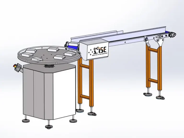 Lintkonveier ja 800 mm pöördlaud